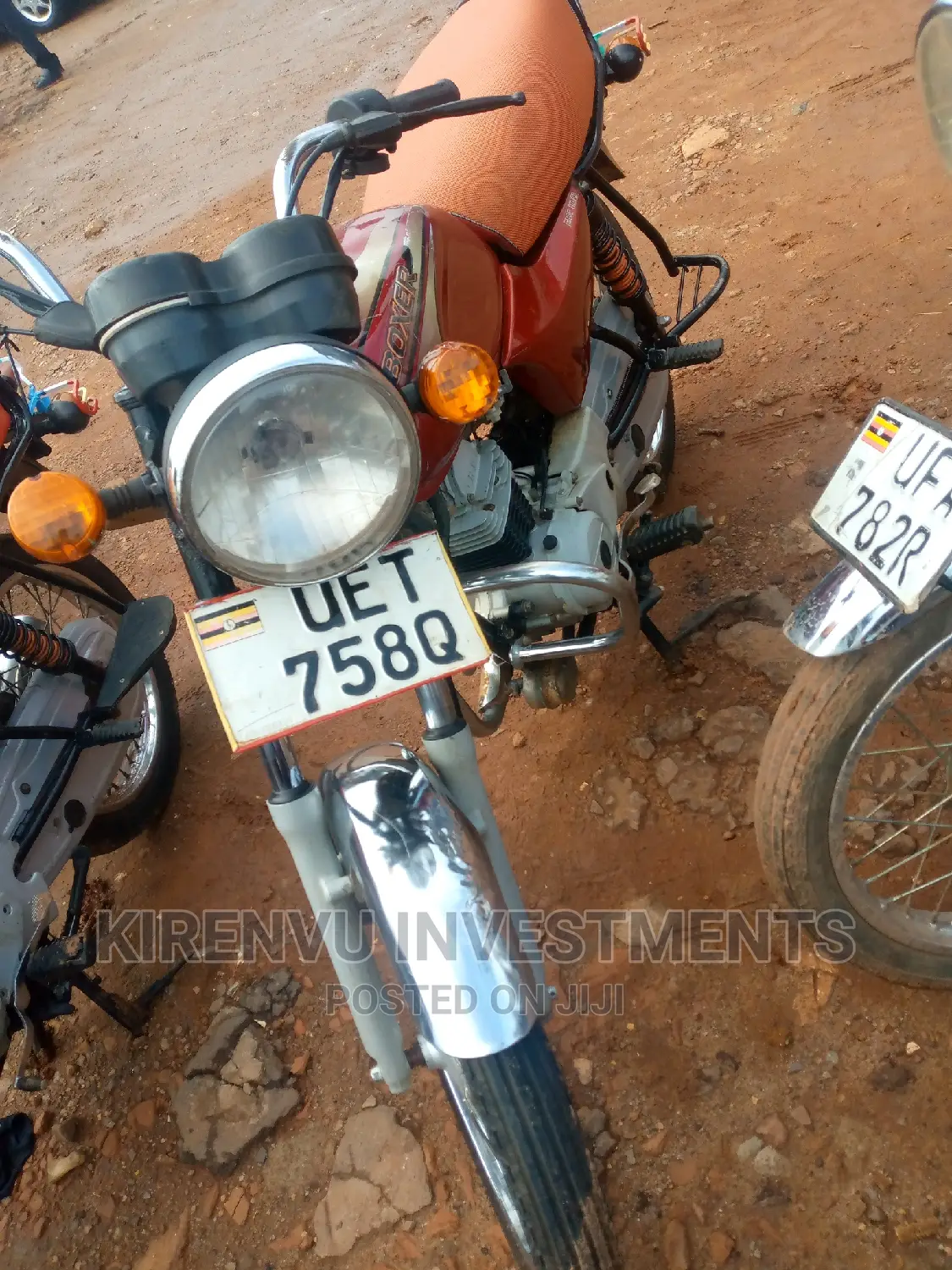 Bajaj Boxer 100 2016 Red