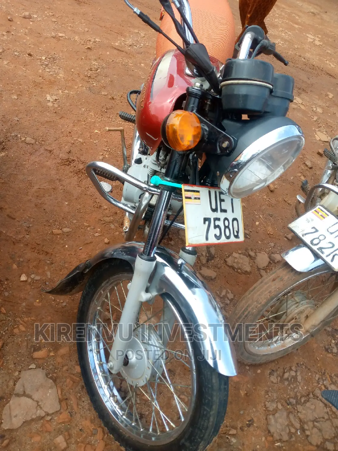 Bajaj Boxer 100 2016 Red