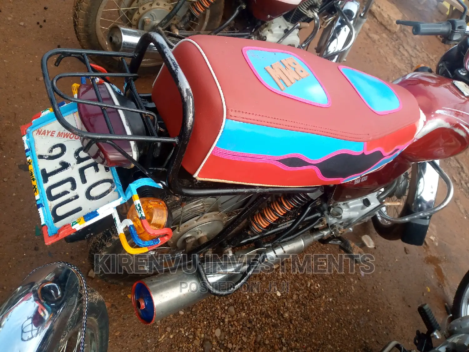 Bajaj Boxer BM100KS 2017 Red