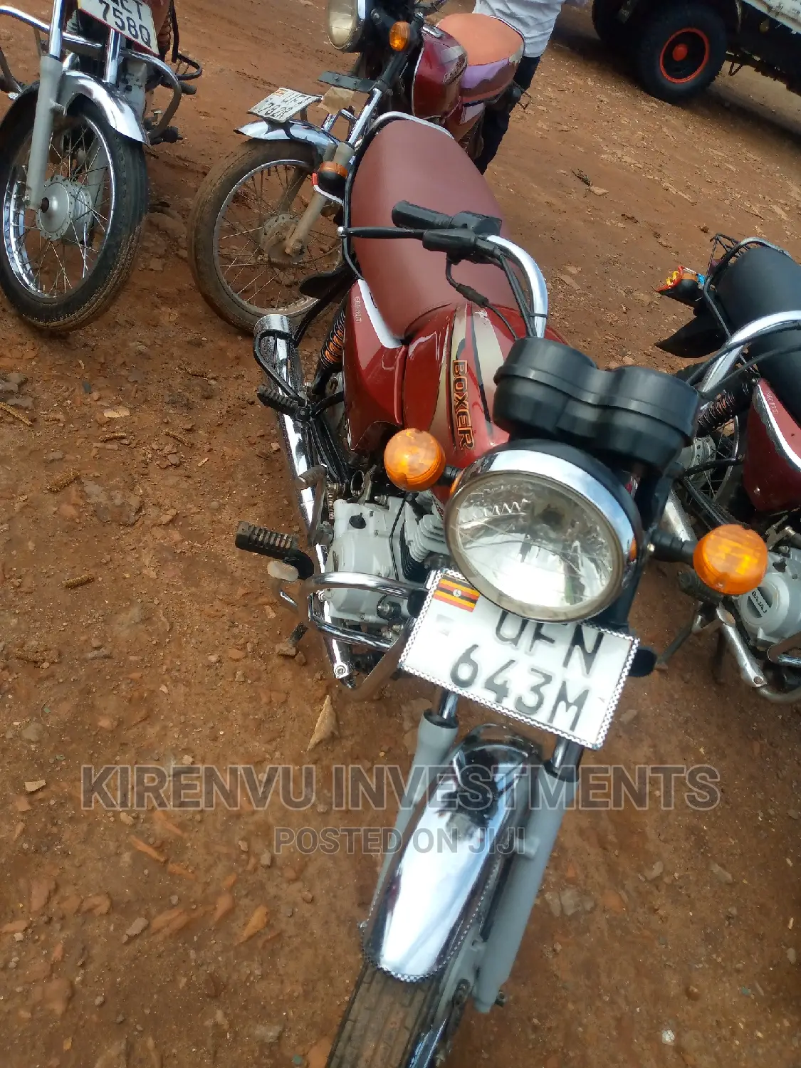 Bajaj Boxer BM100KS 2017 Red