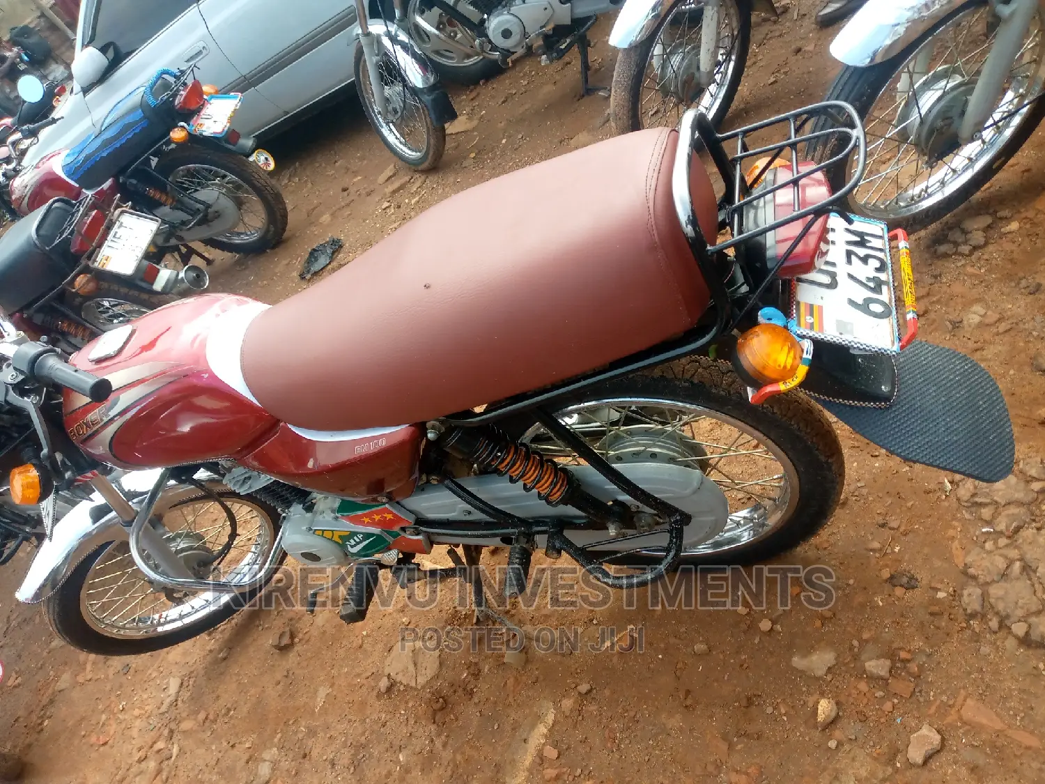 Bajaj Boxer BM100KS 2017 Red