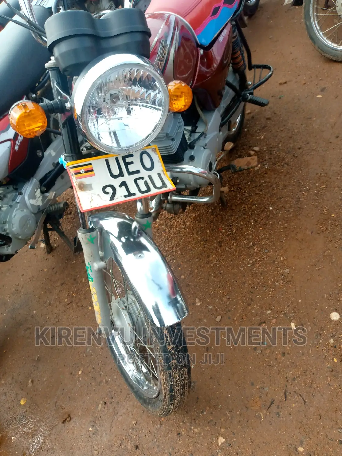 Bajaj Boxer BM100KS 2015 Red