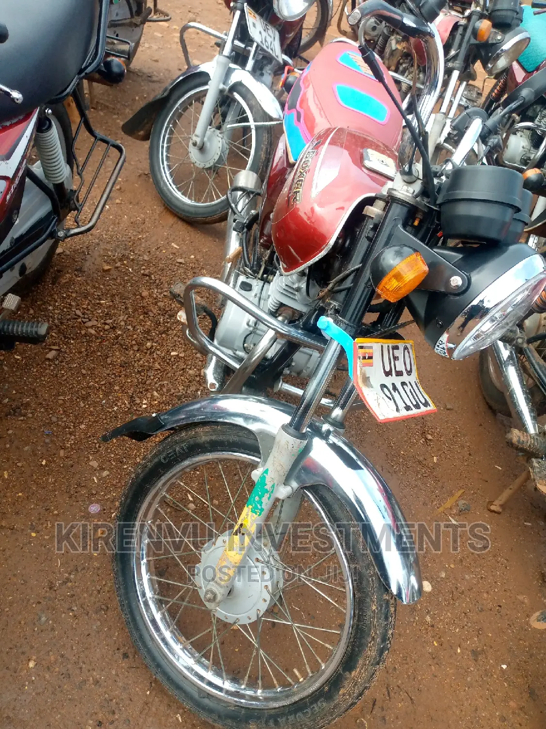Bajaj Boxer BM100KS 2015 Red