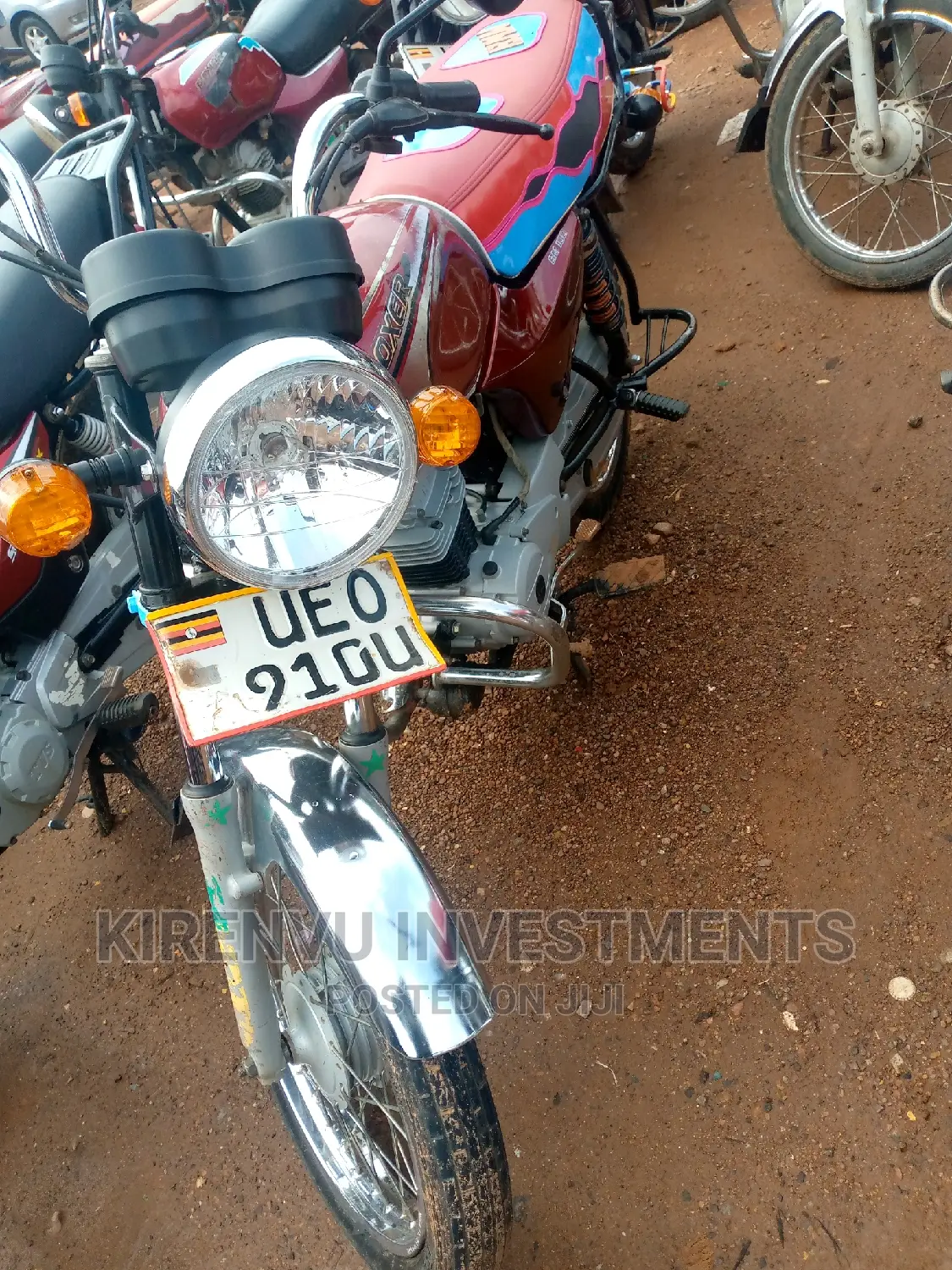 Bajaj Boxer BM100KS 2015 Red