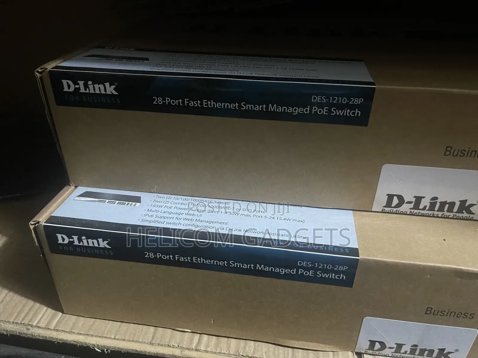 24 Port D-Link Managed POE Switch