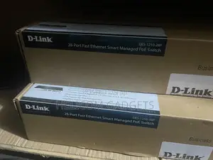 24 Port D-Link Managed POE Switch