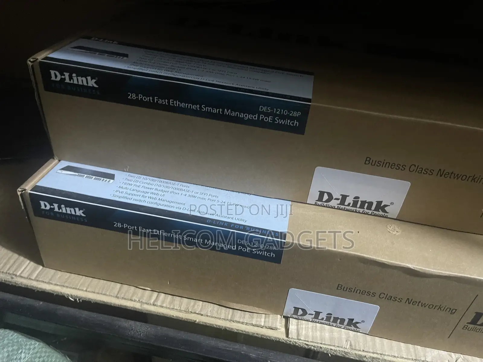24 Port D-Link Managed POE Switch