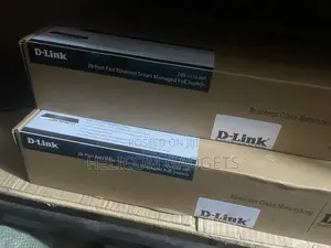 24 Port D-Link Managed POE Switch