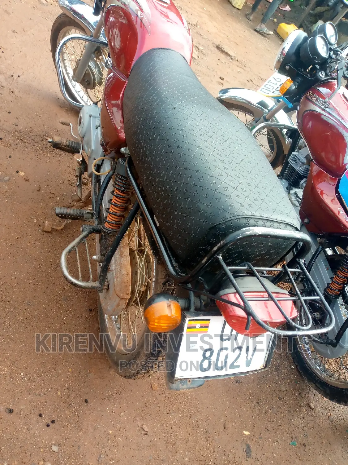 Bajaj Boxer 100 2017 Red