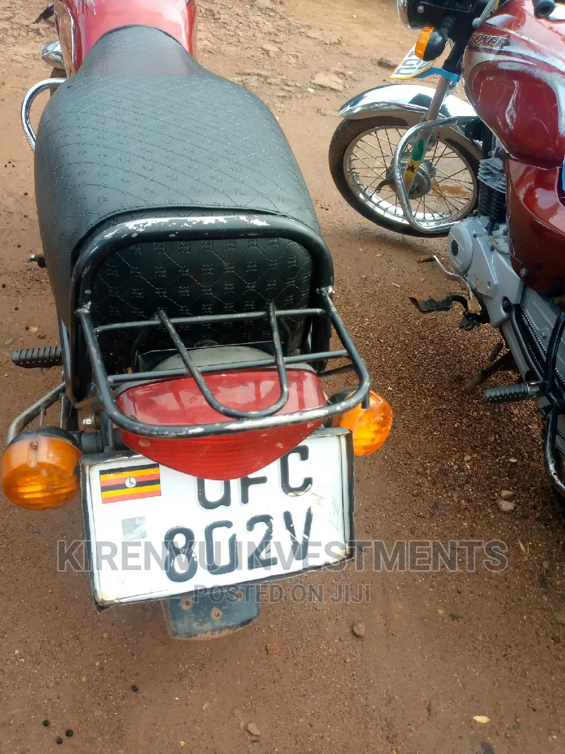 Bajaj Boxer 100 2017 Red