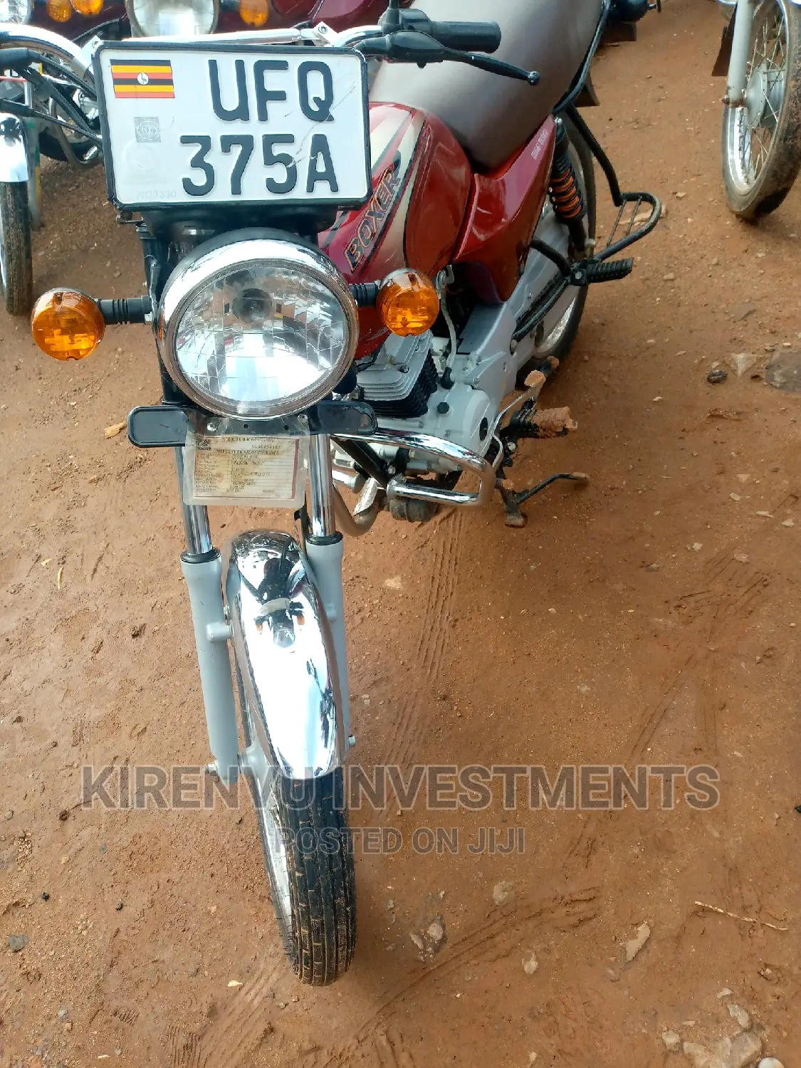 Bajaj Boxer BM100KS 2018 Red