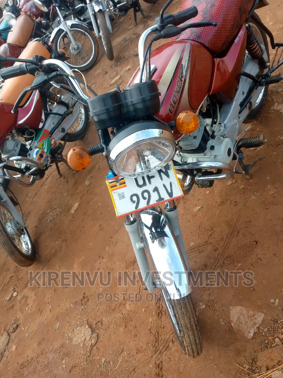 Bajaj Boxer 100 2018 Red