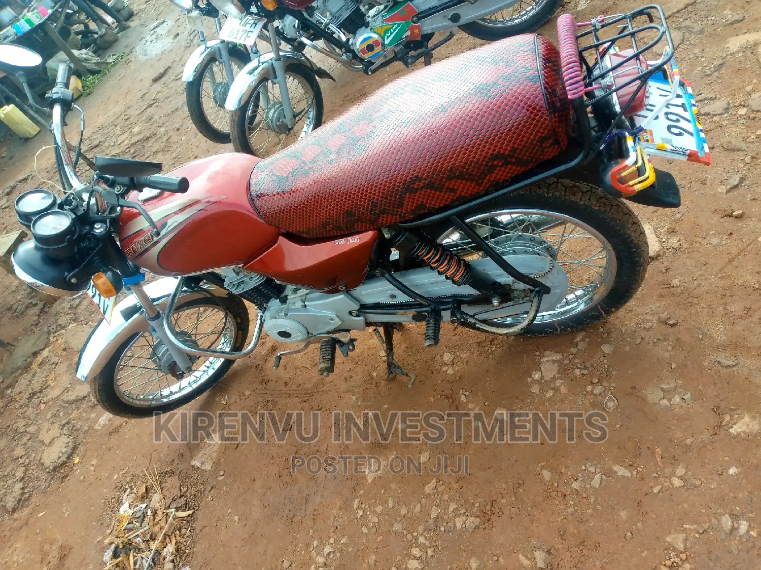 Bajaj Boxer 100 2018 Red