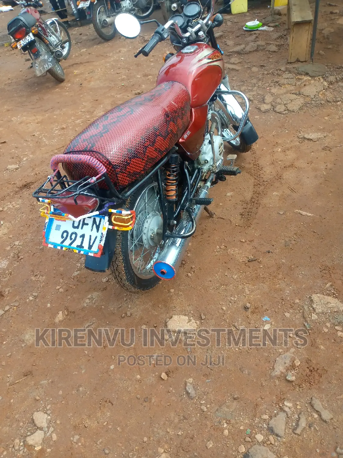 Bajaj Boxer 100 2018 Red