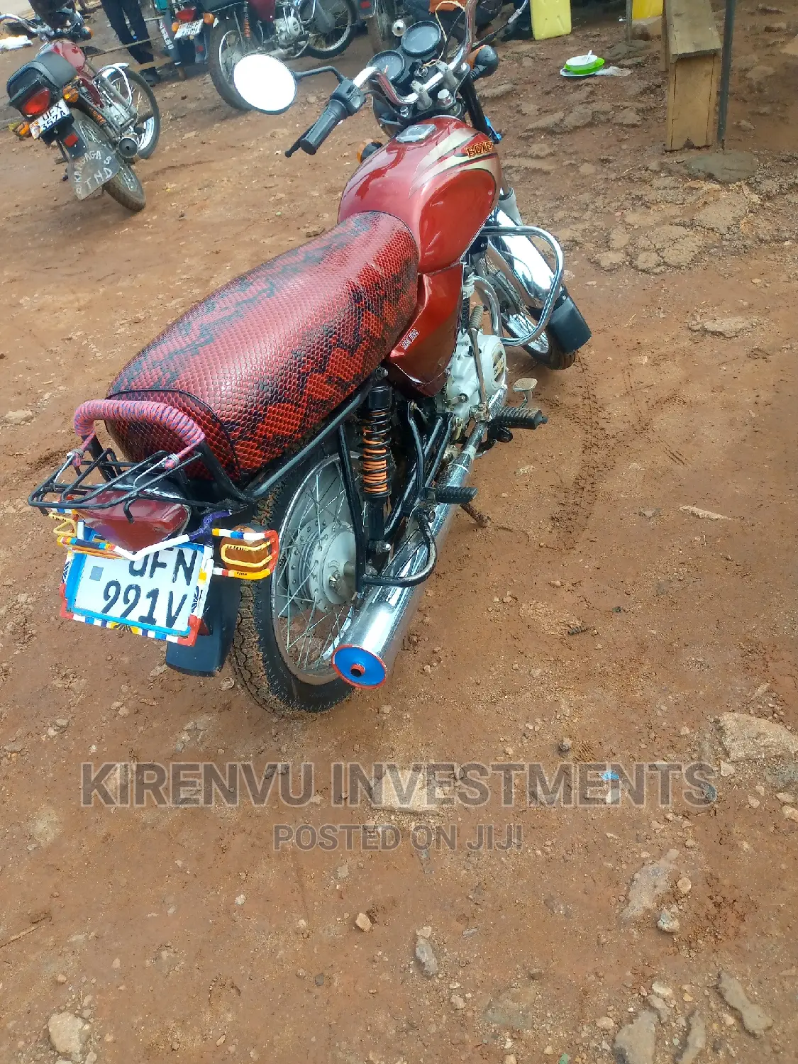 Bajaj Boxer 100 2018 Red