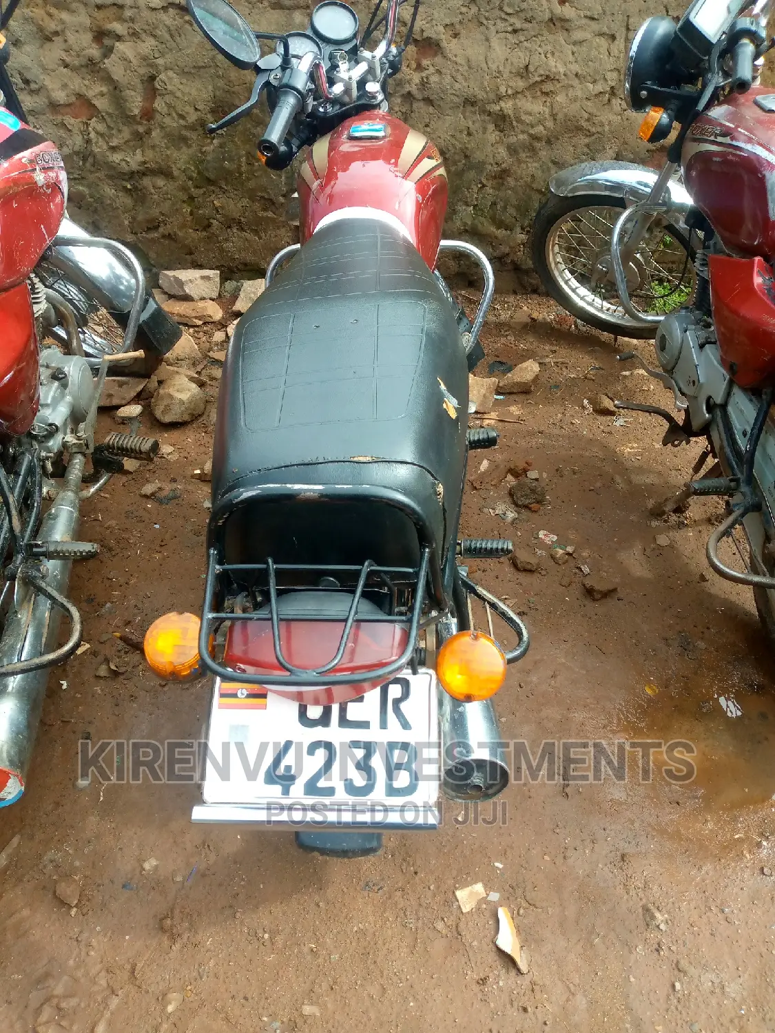 Bajaj Boxer BM100ES 2016 Red