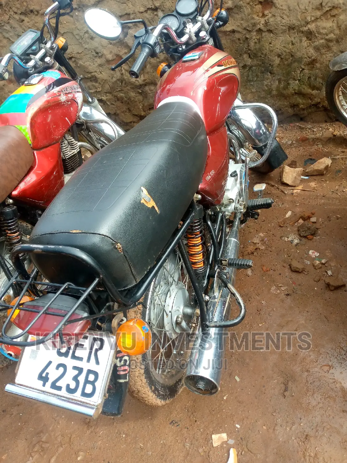 Bajaj Boxer BM100ES 2016 Red