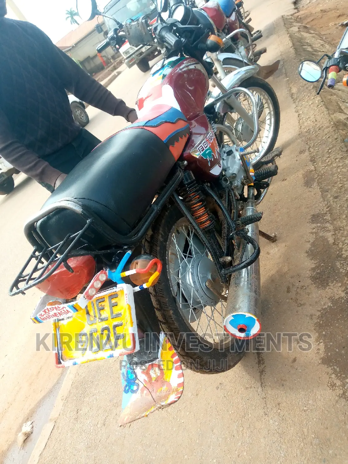 Bajaj Boxer 100 2014 Red