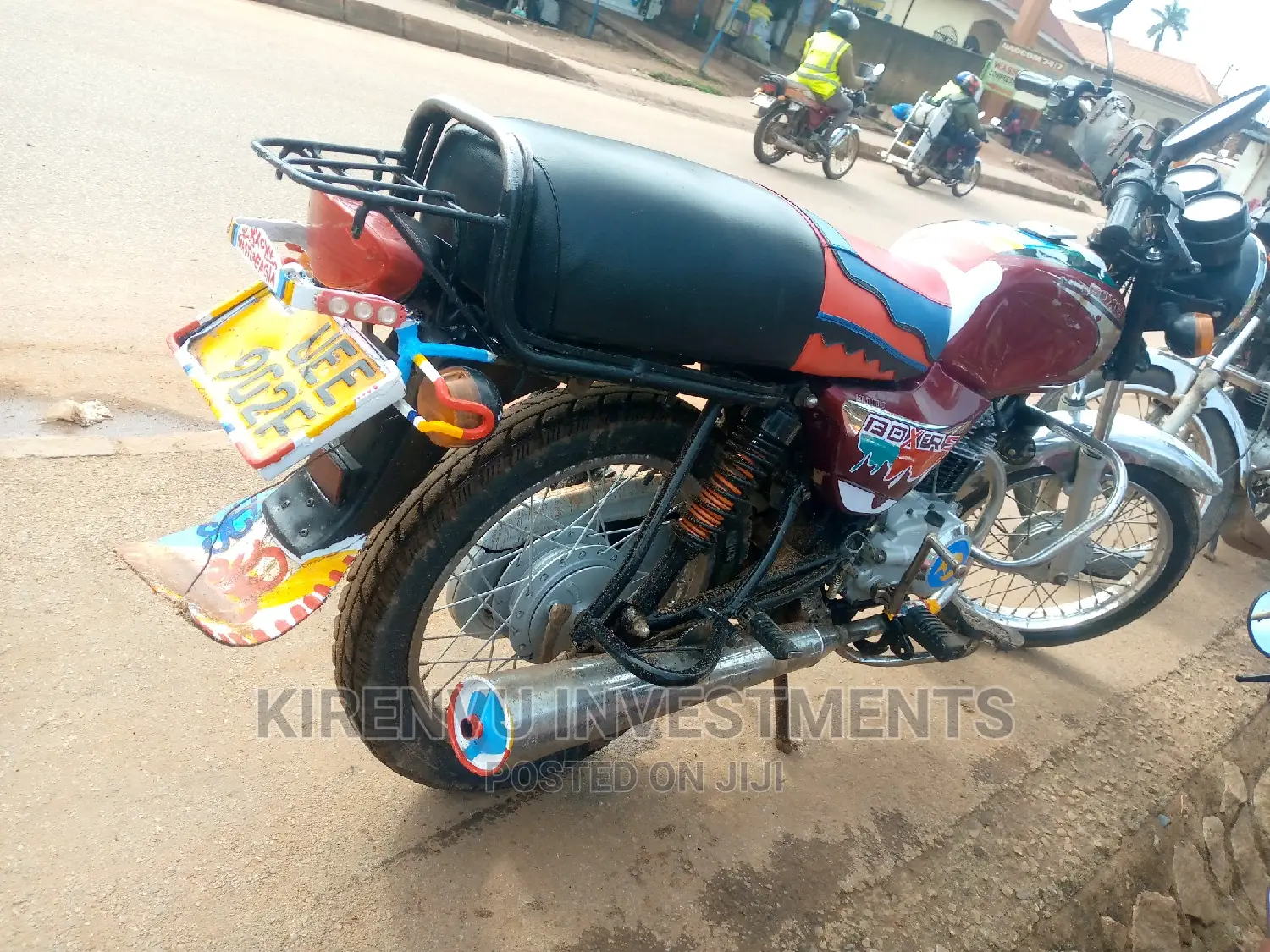 Bajaj Boxer 100 2014 Red