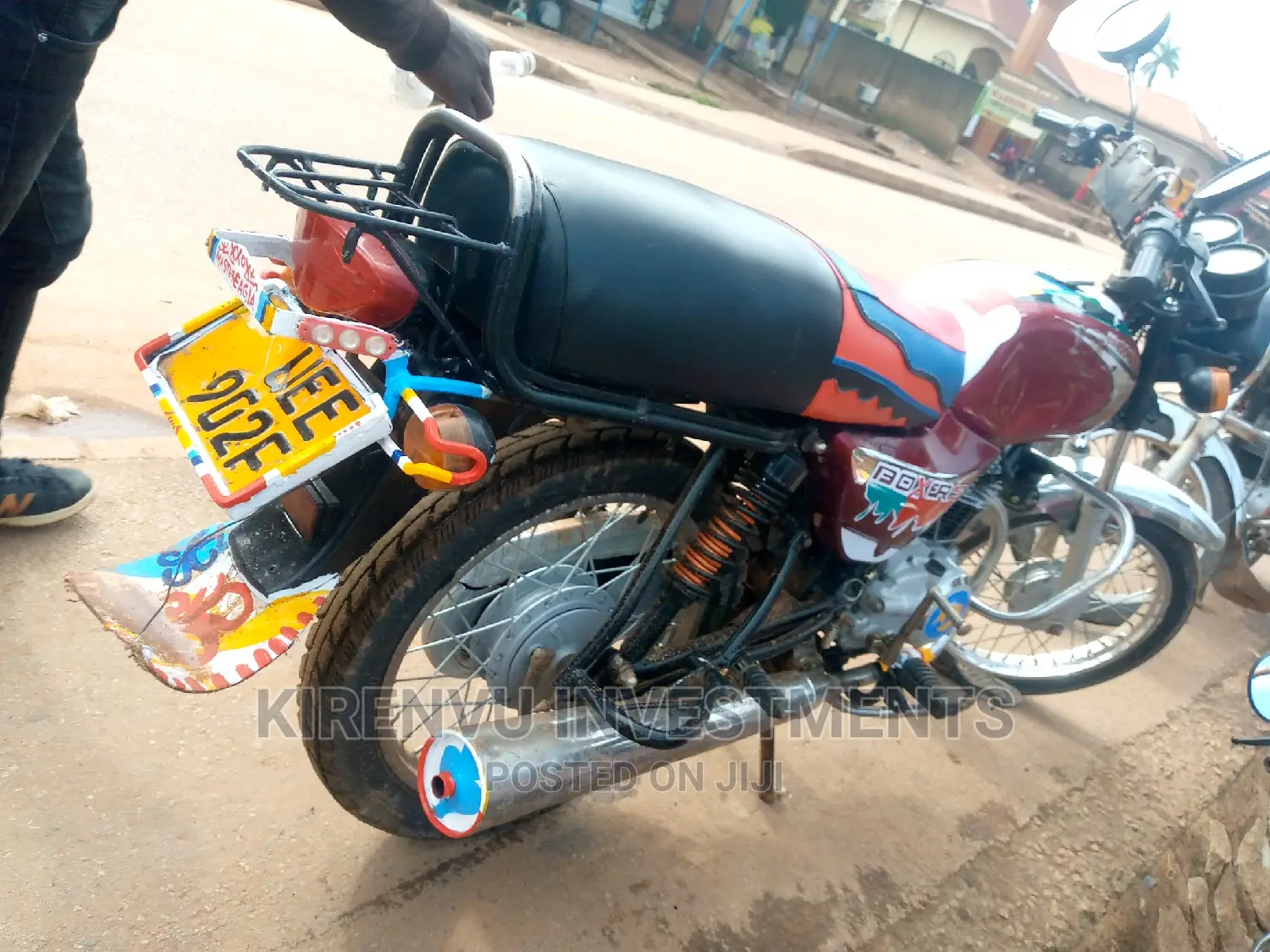 Bajaj Boxer 100 2014 Red
