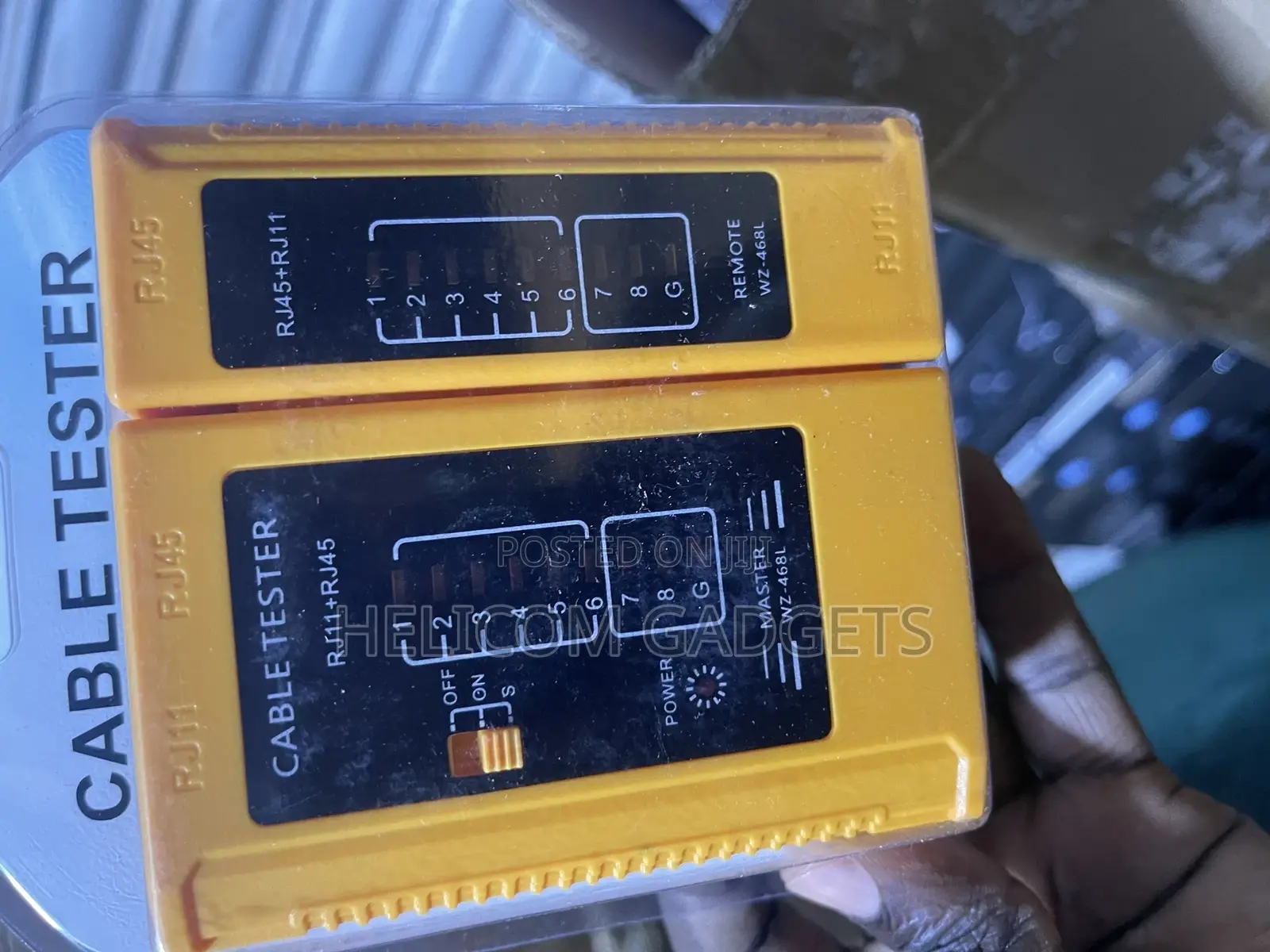 Rj 11 and Rj 45 Cable Tester