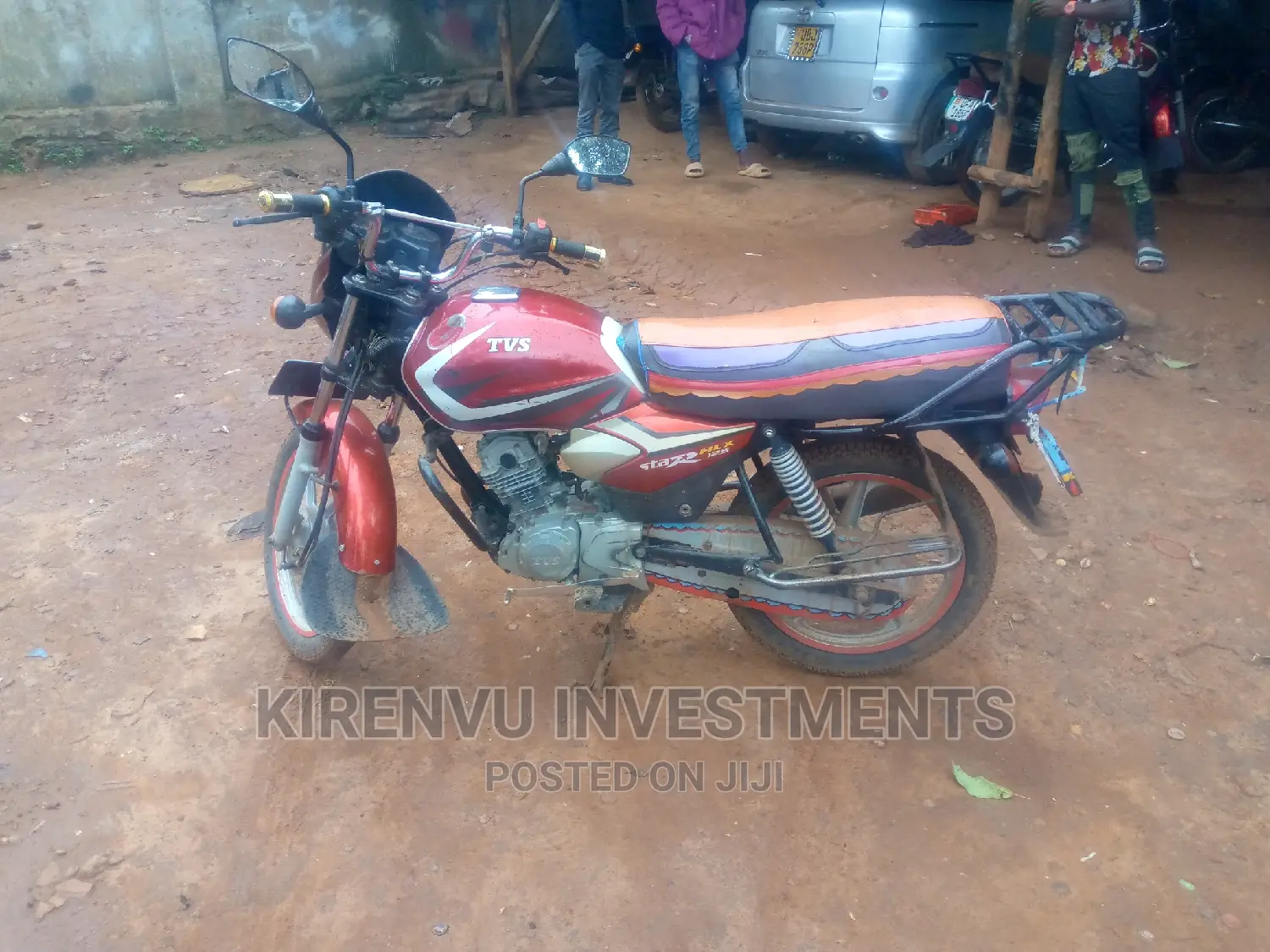 TVS HLX 125 2017 Red