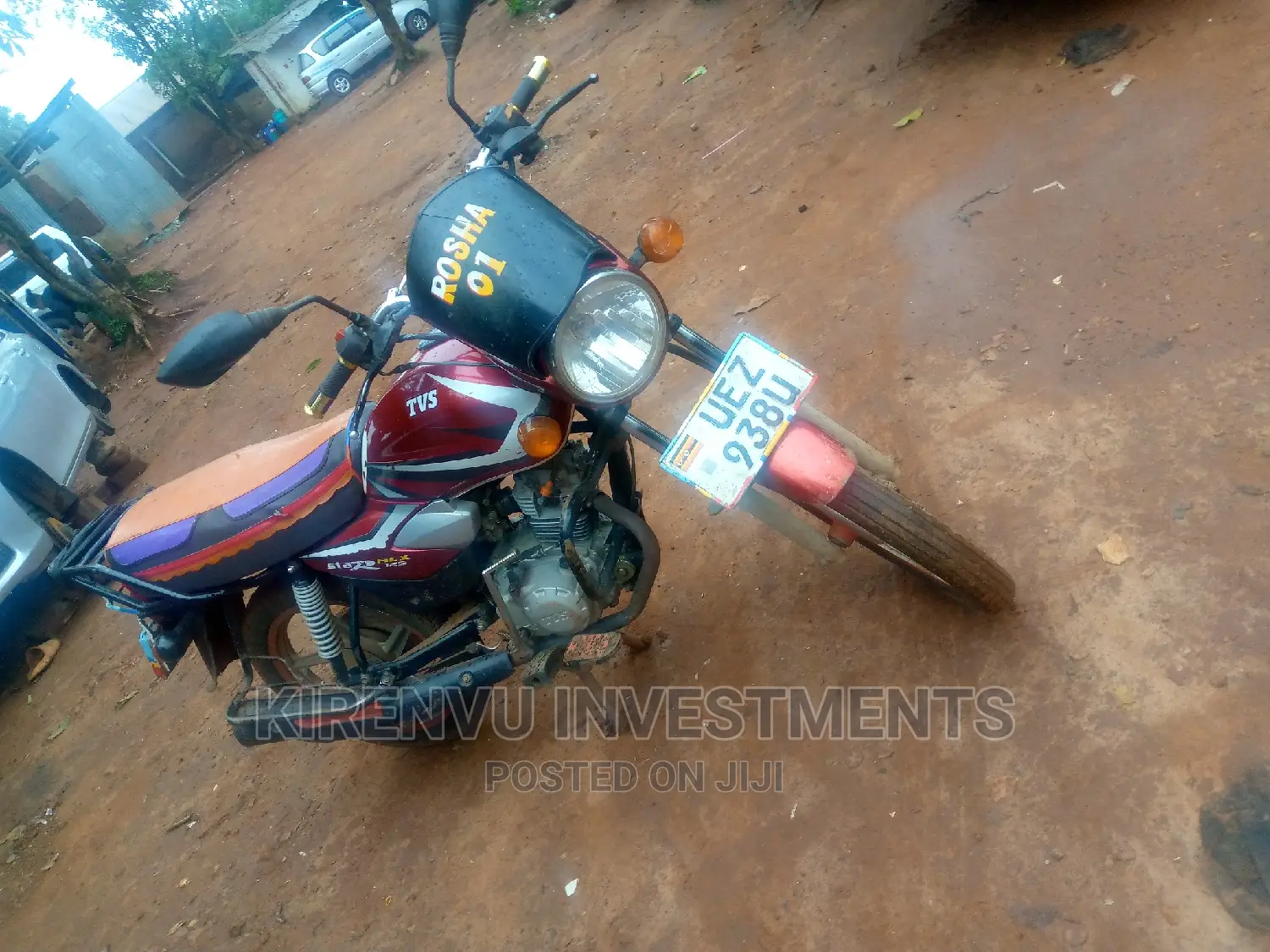 TVS HLX 125 2017 Red