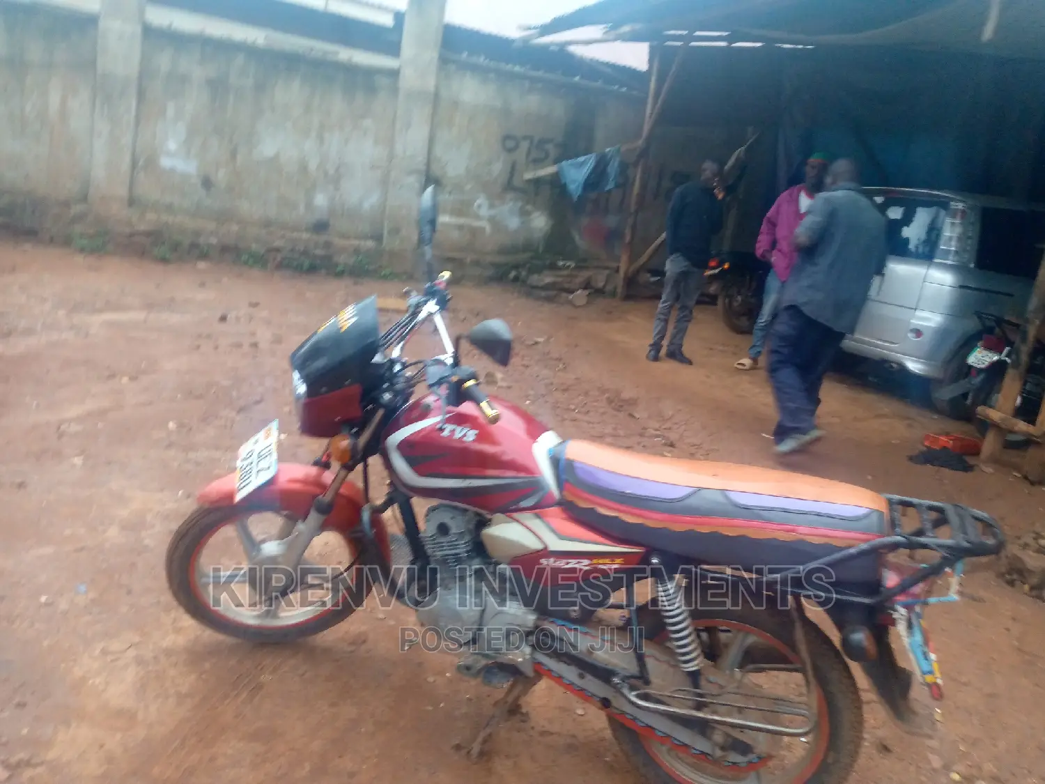 TVS HLX 125 2017 Red