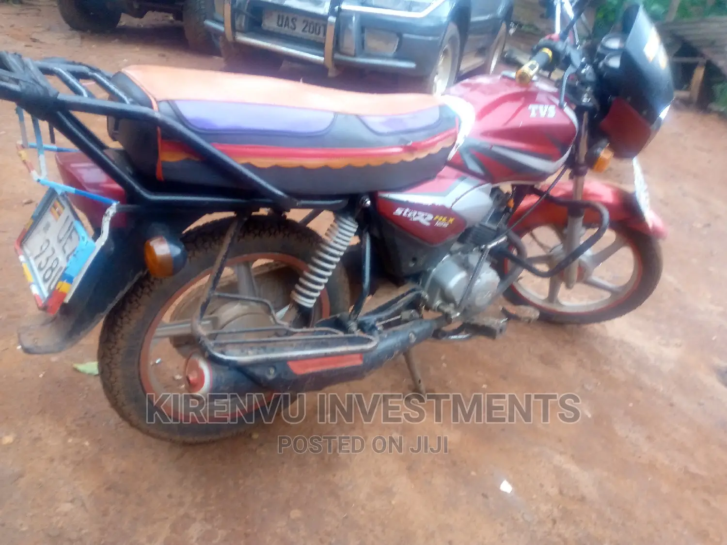 TVS HLX 125 2017 Red