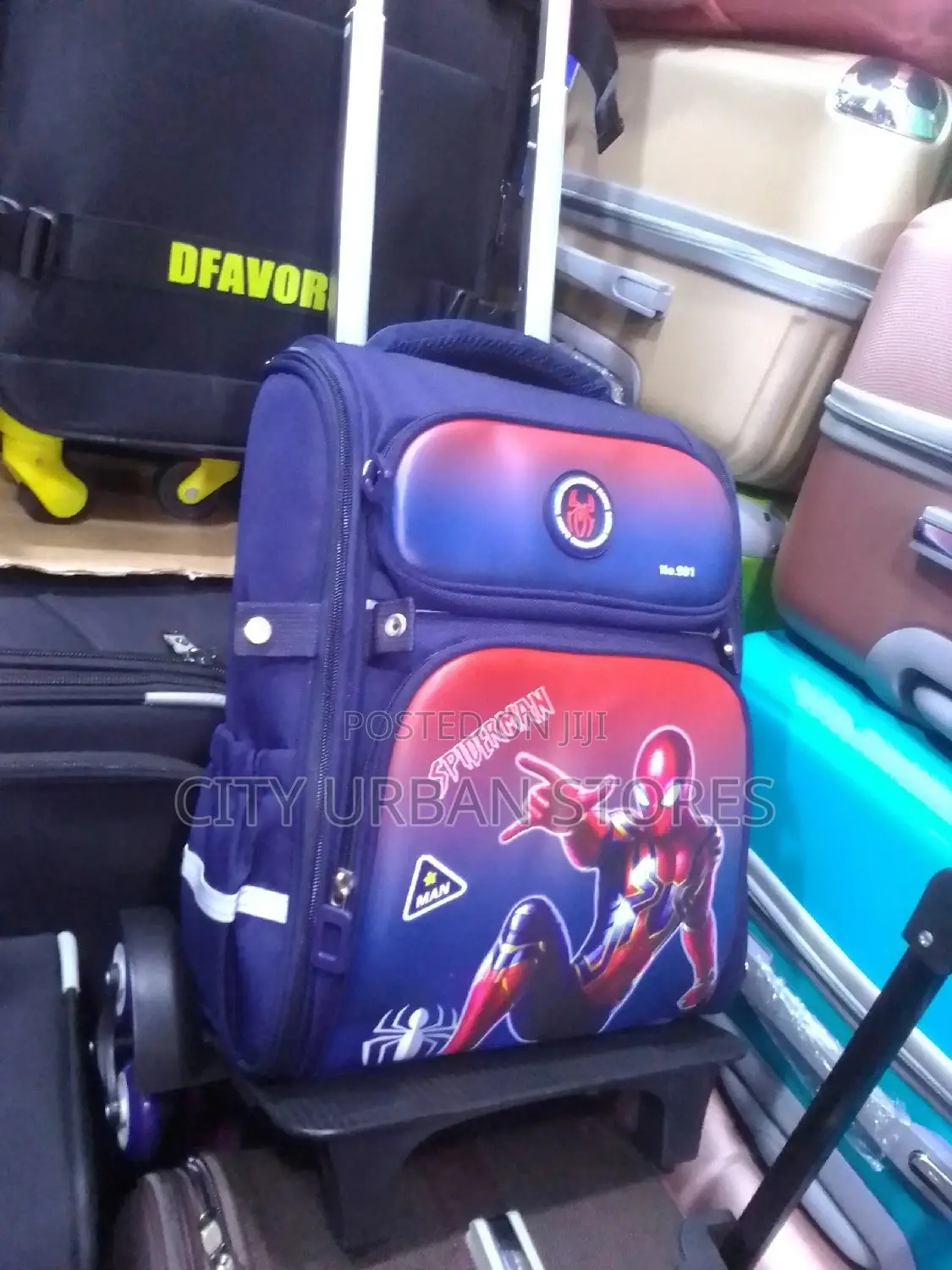 Spiderman Boys Trory Bag