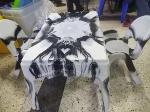 Plastic Kids Chairs and Table