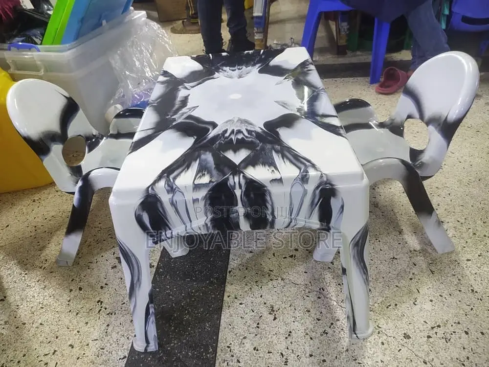 Plastic Kids Chairs and Table