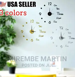 Mirror Wall Clock