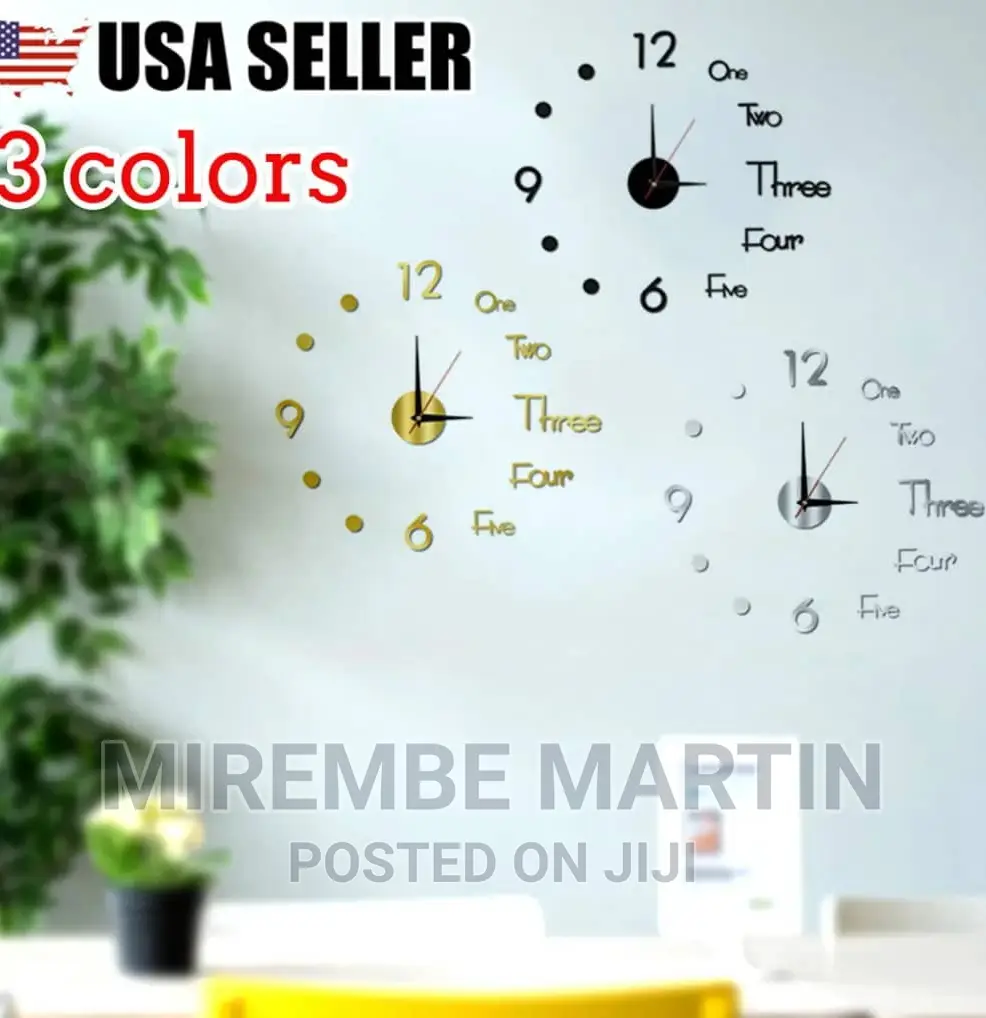 Mirror Wall Clock