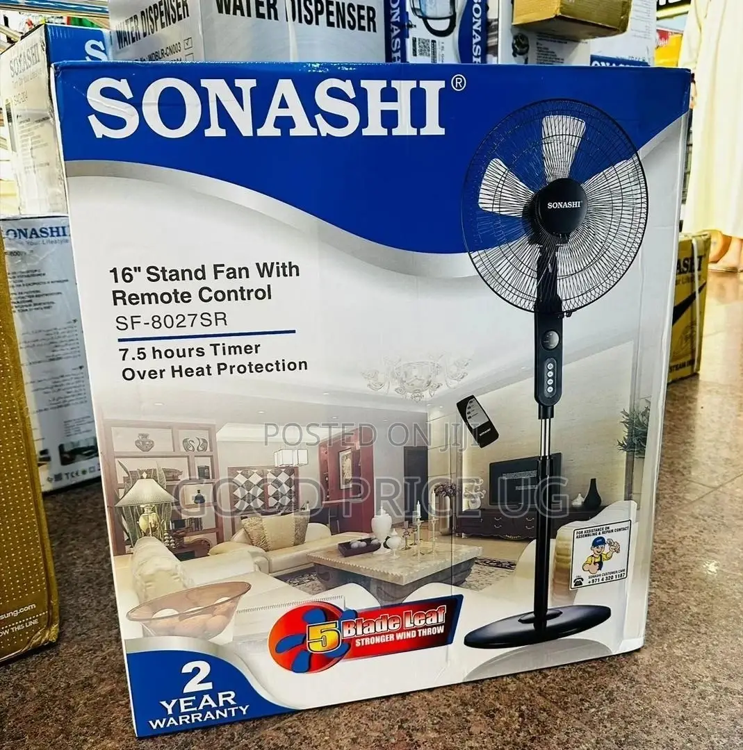 16 Sonashi Stand Fan With Remote Control