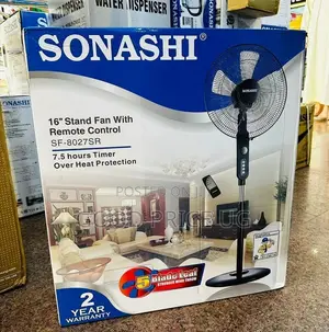 16 Sonashi Stand Fan With Remote Control