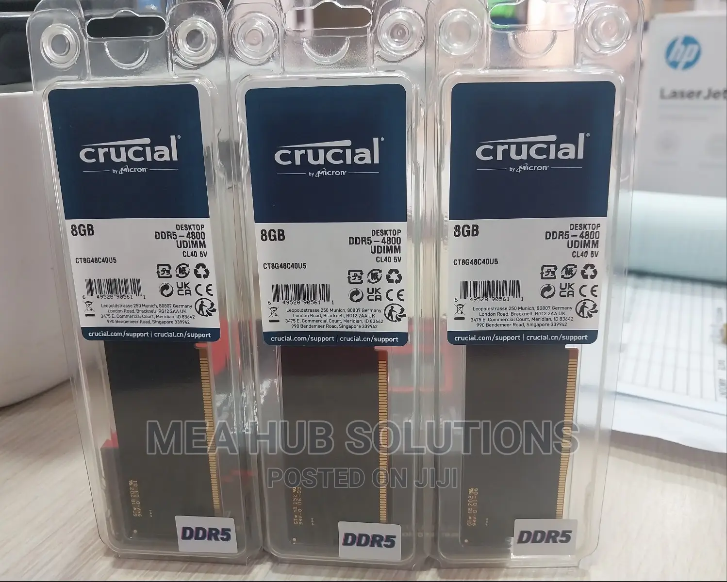 8gb RAM Ddr5 for Desktops