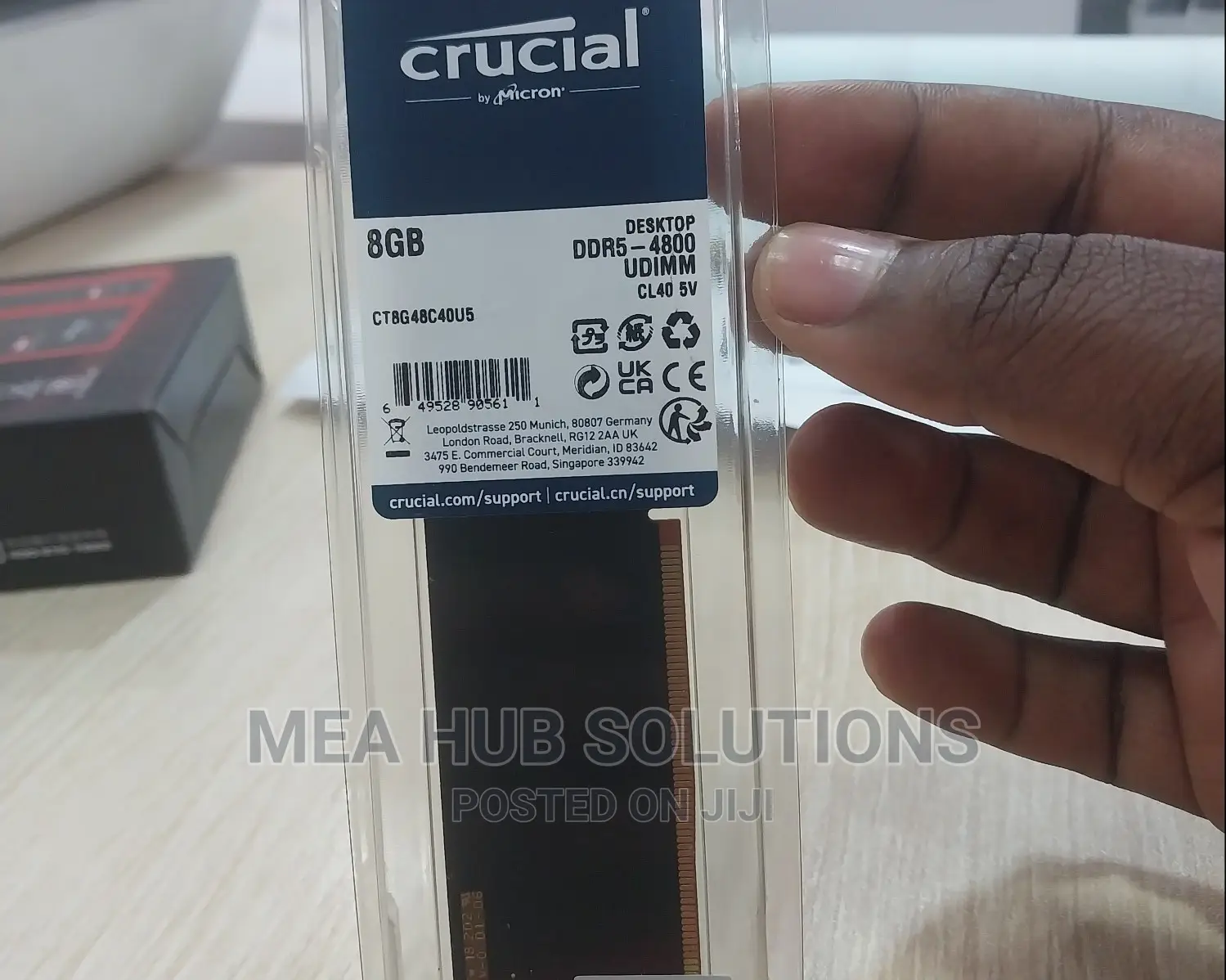 8gb RAM Ddr5 for Desktops