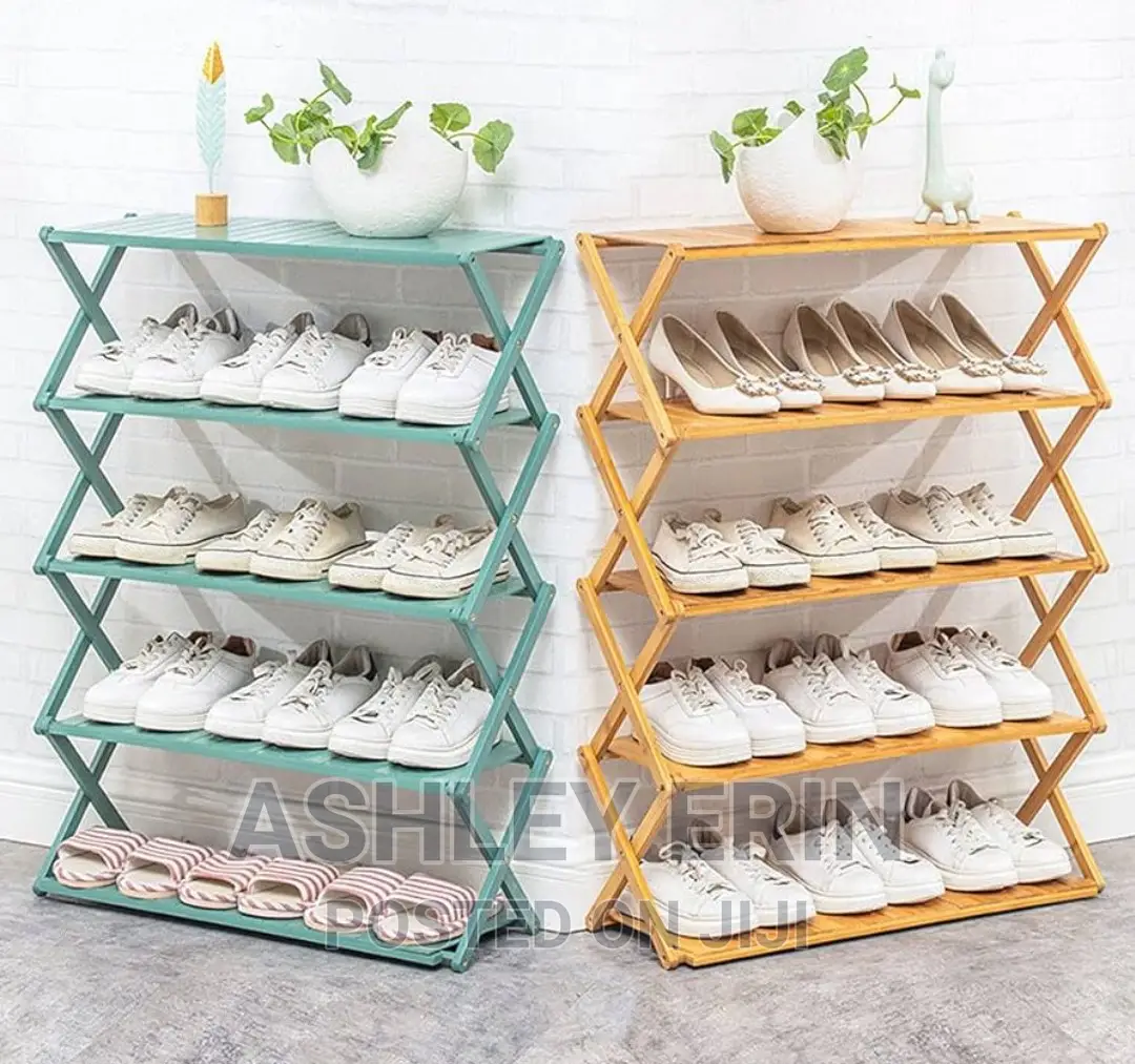 3 Layer Foldable Shoe Rack