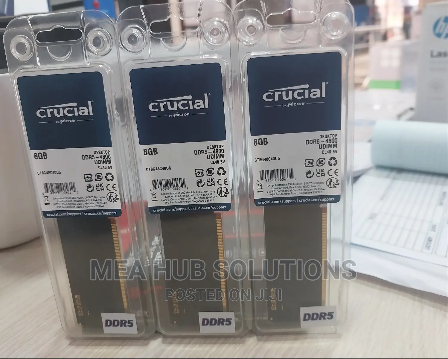 8gb RAM Ddr5 for Desktops