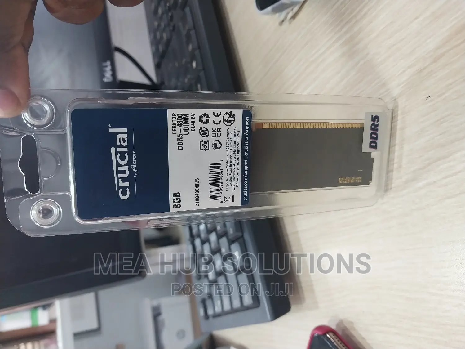 8gb RAM Ddr5 for Desktops