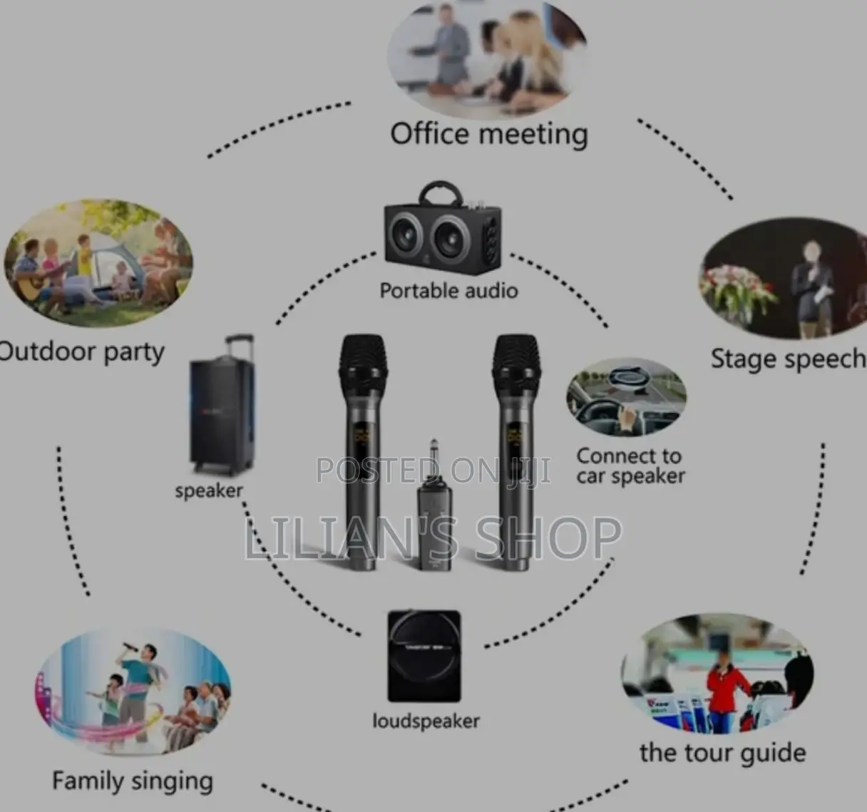 Professional Universal Wireless Microphone