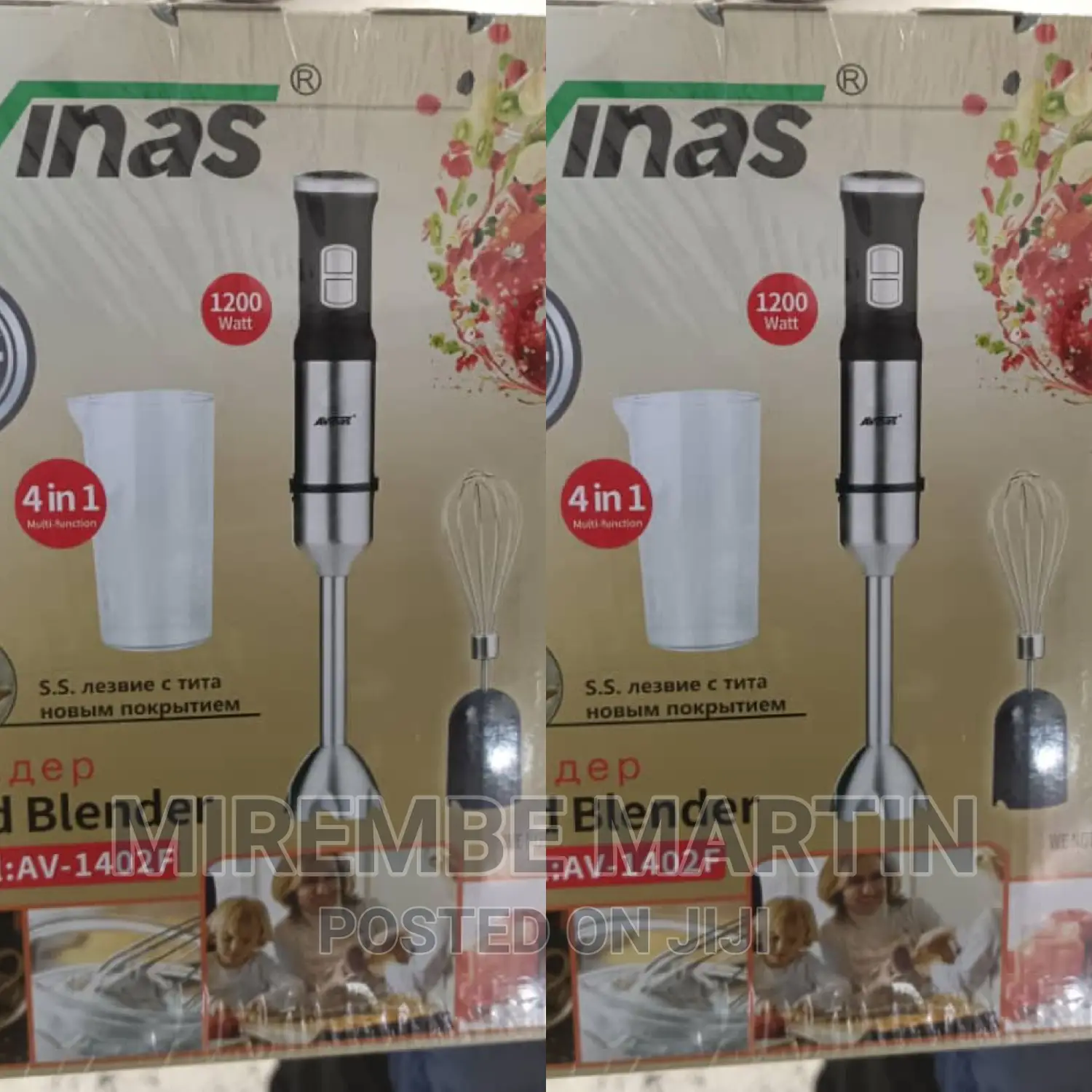 Avinas 4 in 1 Hand Blender