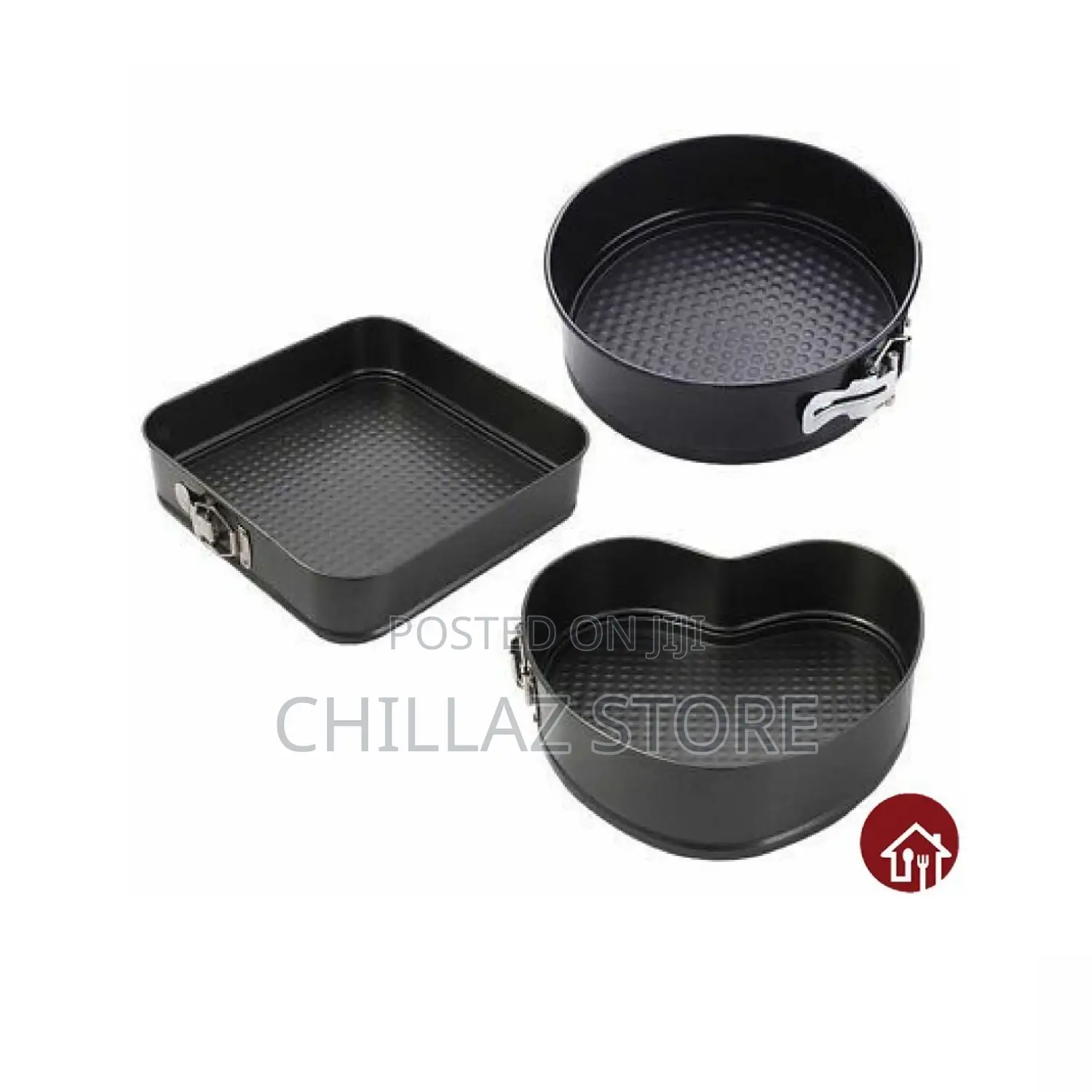3pcs Non Stick Baking Pan.