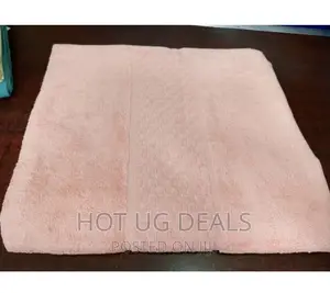 90x180cm Large Cotton Bath Towel - Peach