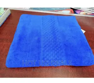 Sherry Large Size 100% Cotton Egyptian Bath Towel- Blue
