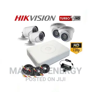 4 Channel CCTV Cameras 720p Full Kit A2