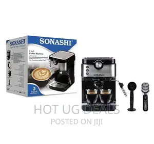 Sonashi 3 in 1 Coffee Machine – 300W Coffee Maker With 1.4L