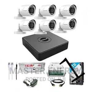 6 Channel CCTV Cameras 1080p Full Kit B5