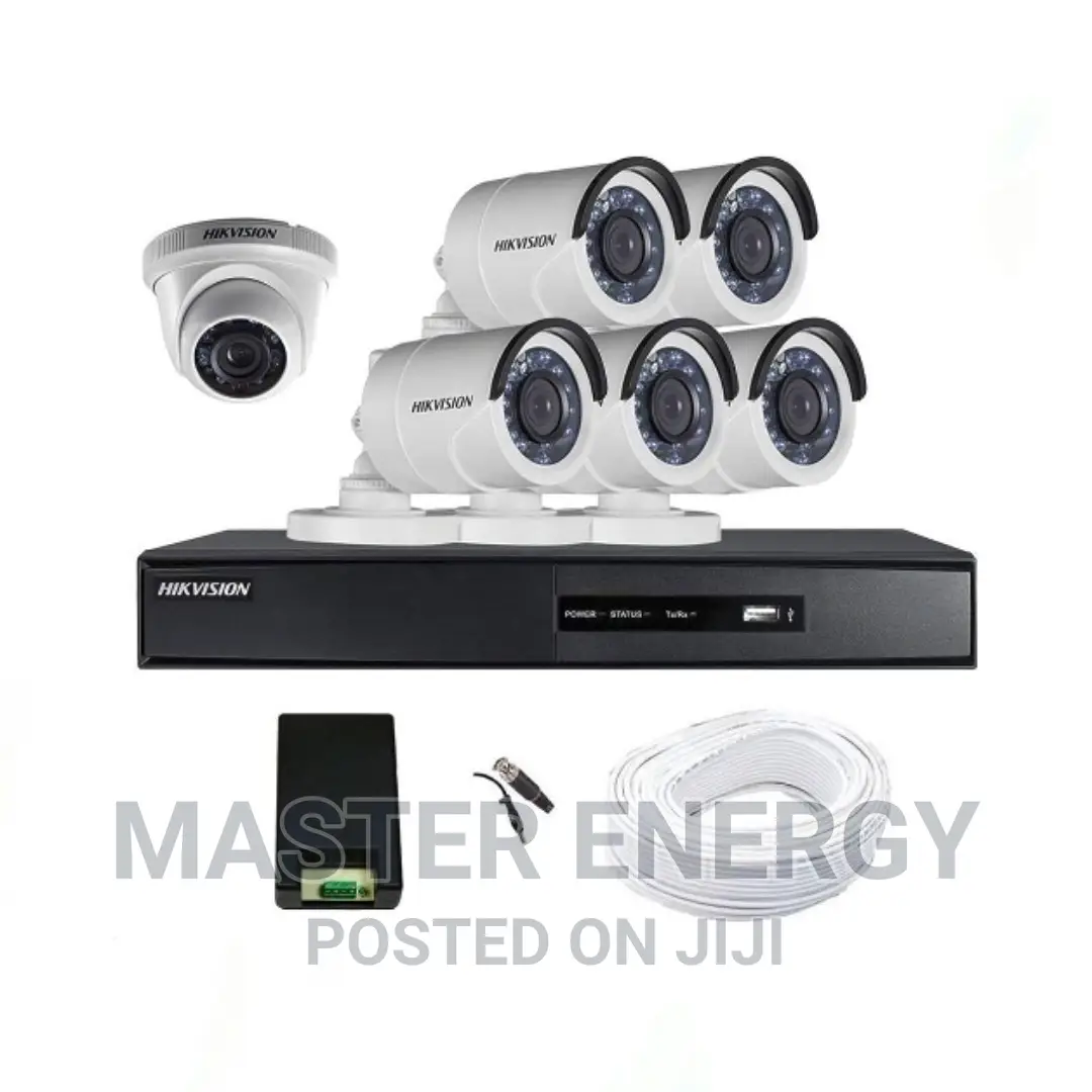 6 Channel CCTV Cameras 2mp Full Kit B6